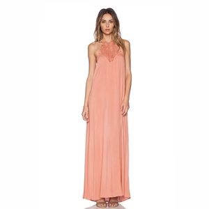 Acacia Light Pink Maxi Dress